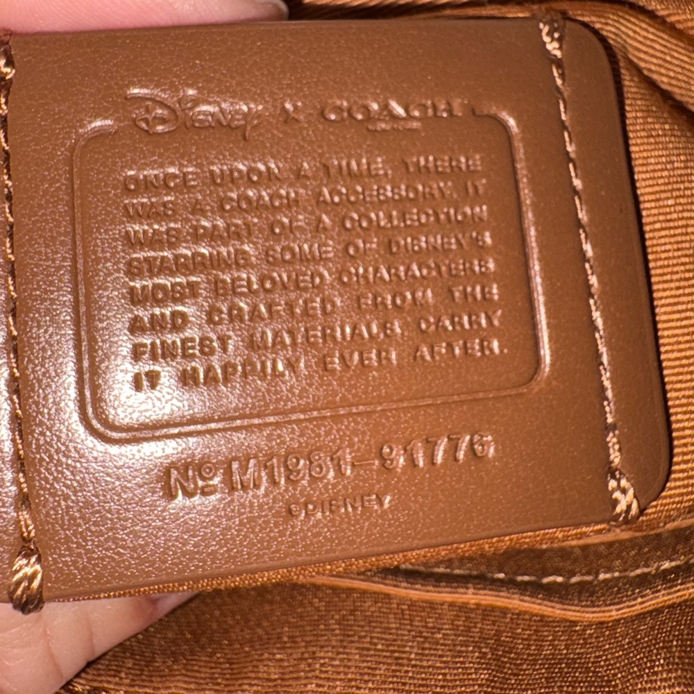 Coach x Disney Dumbo Chalk Leather Wristlet – Limited Edition - Picture 11 of 13